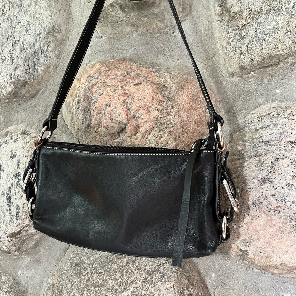 Ralph Lauren Buttery soft small black Ralph Lauren purse - Picture 4 of 6
